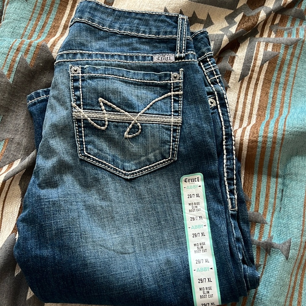New Cruel Girl Abby jeans 29/7 XL slim